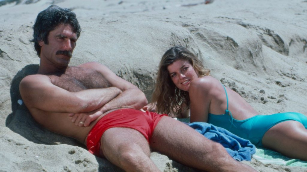 Katharine Ross and Sam Elliott in 1983