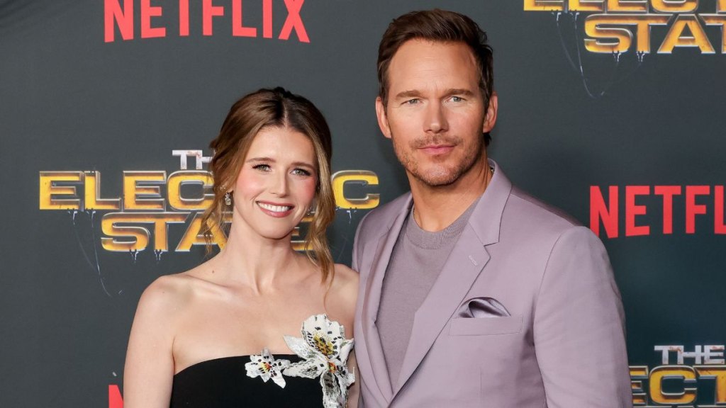 Katherine Schwarzenegger and Chris Pratt in 2025
