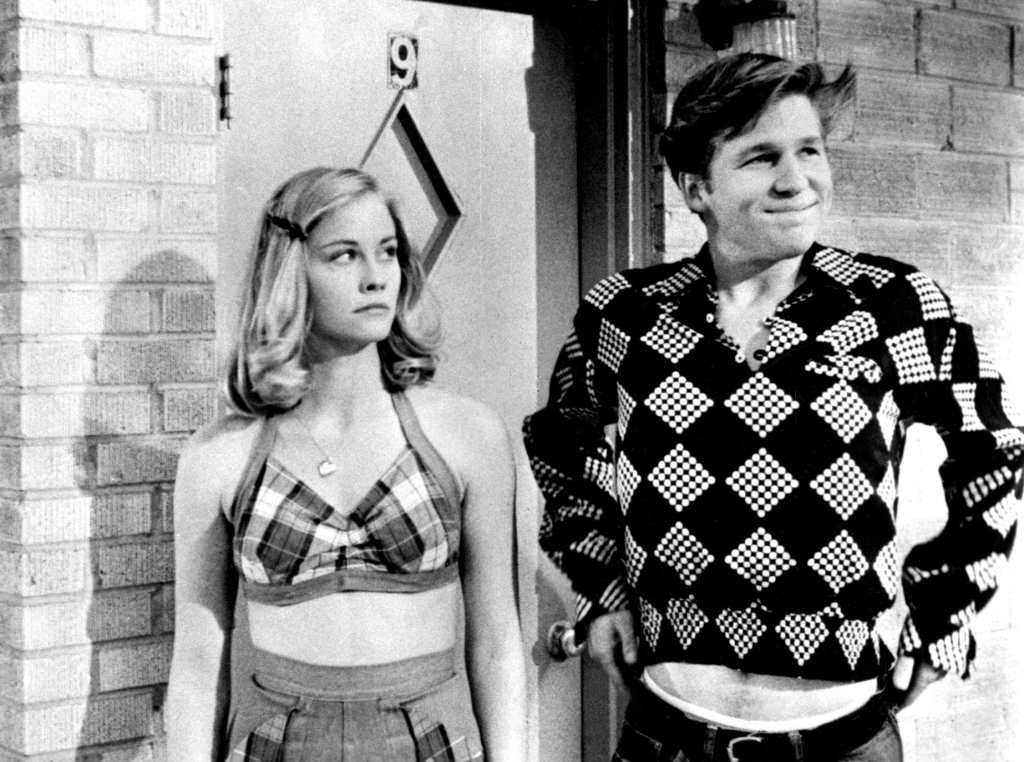 Cybill Shepherd and Jeff Bridges in The Last Picture Show