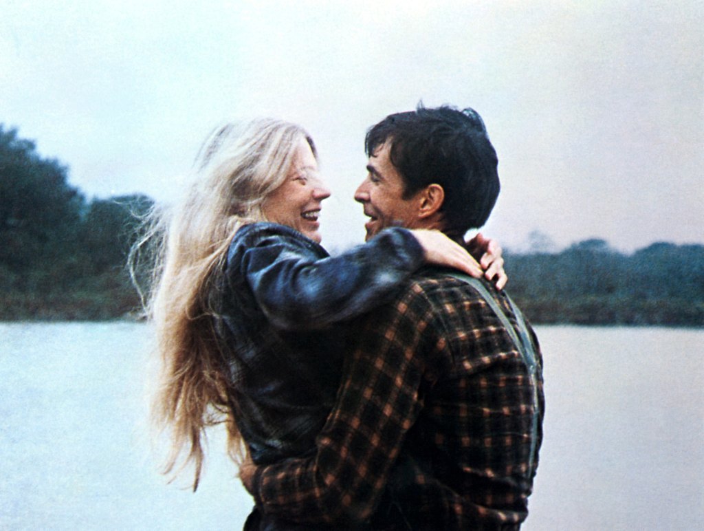 Blythe Danner and Anthony Perkins in Lovin' Molly
