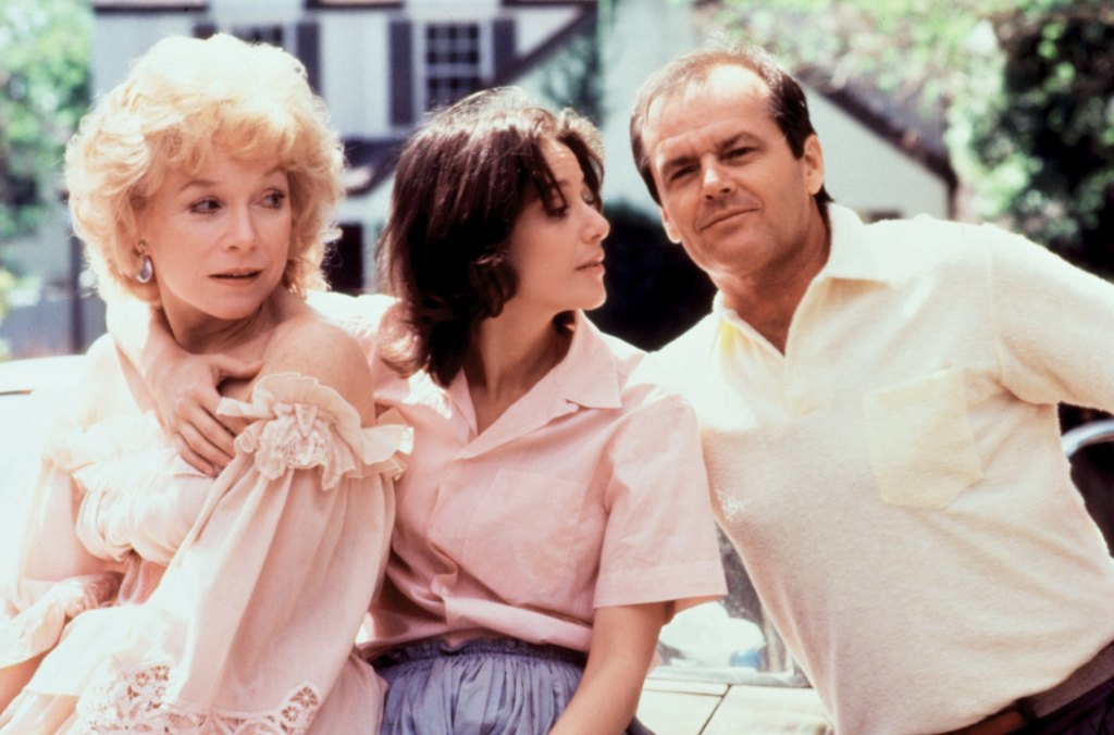Shirley MacLaine, Debra Winger and Jack Nicholson in Terms of Endearment (1983)
