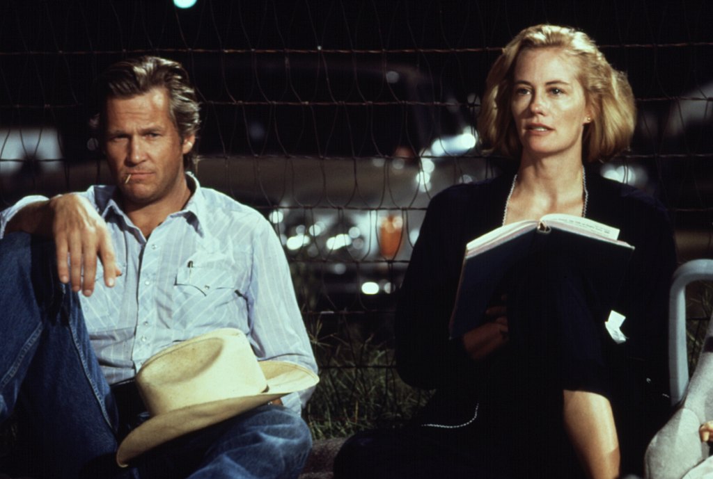 Jeff Bridges and Cybill Shepherd in Texasville (1990), the less successful sequel to The Last Picture Show