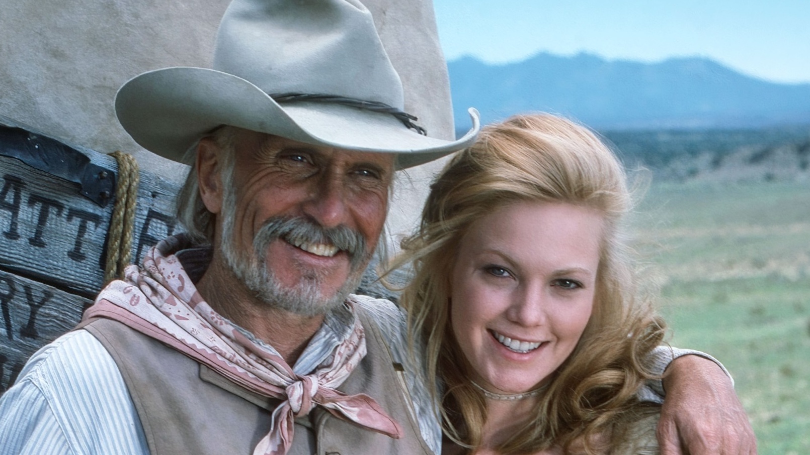 Robert Duvall and Diane Lane in 'Lonesome Dove' (1989)