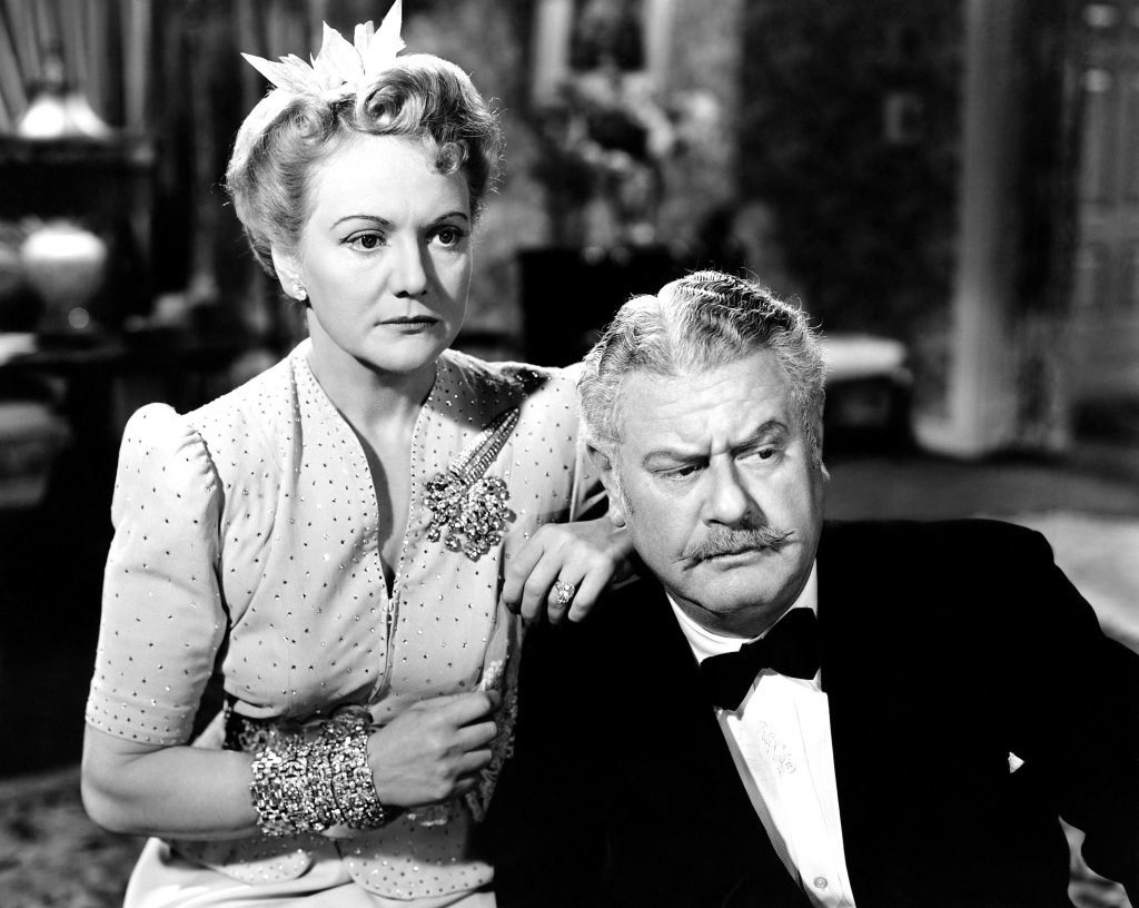 THIEVES FALL OUT, from left, Minna Gombell, Alan Hale, Sr., 1941