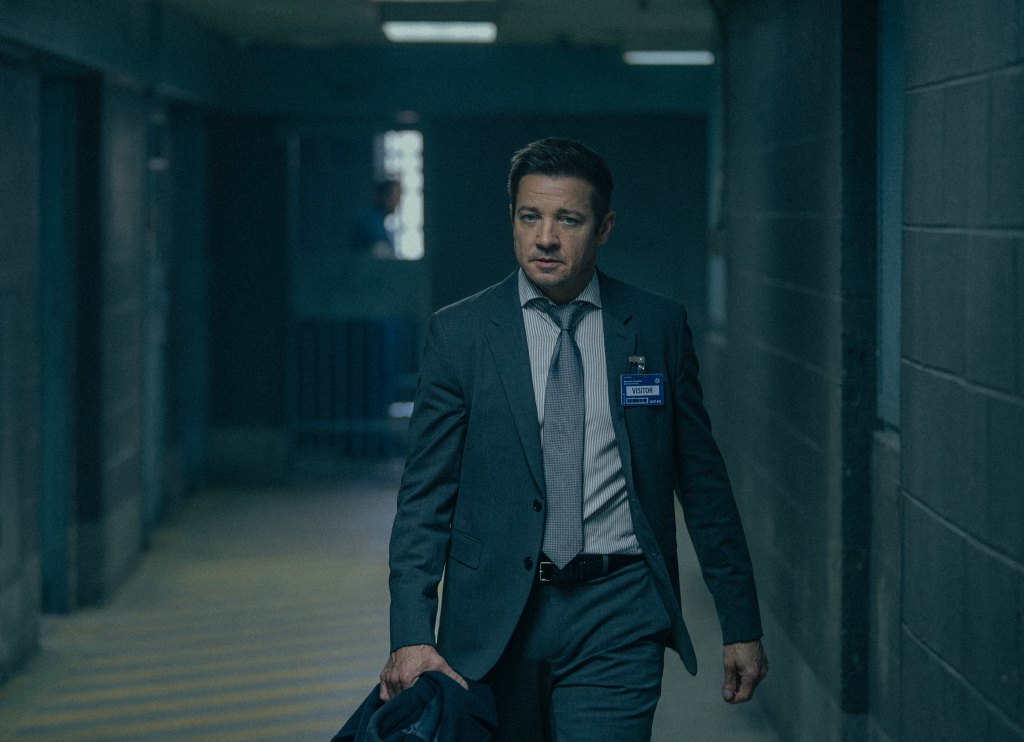 Jeremy Renner as Mike McLusky in Mayor of Kingstown, 2025