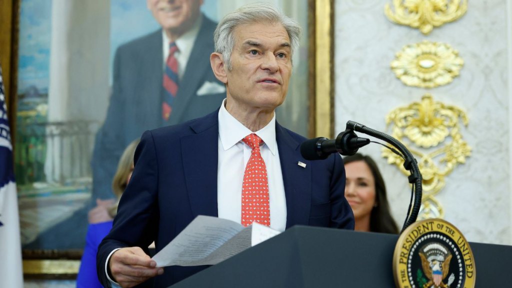 Mehmet Oz. MD in 2025