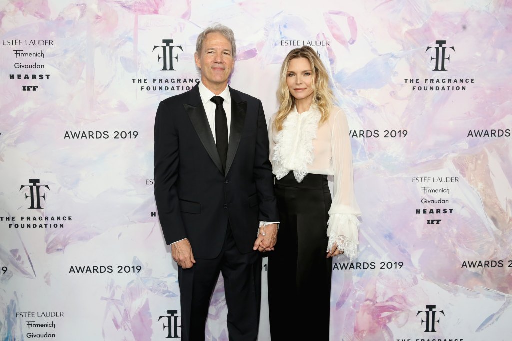 Michelle Pfeiffer and David E. Kelley in 2019