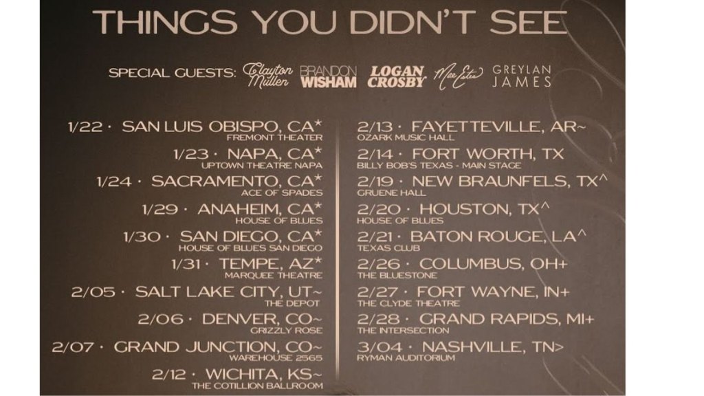 Block has several dates left on the Things You Didn’t See tour she kicked of in 2025