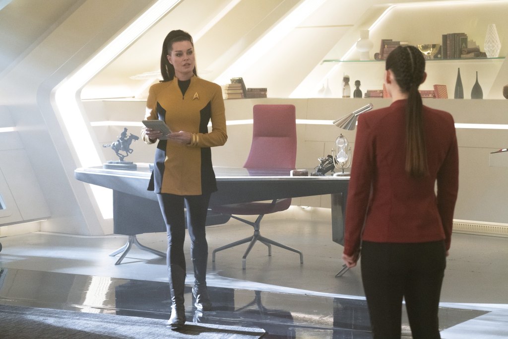 Rebecca Romijn in season 2 of Star Trek: Strange New Worlds (2023)