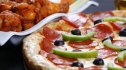 Pizza and wings