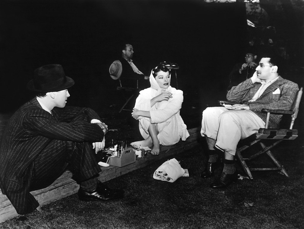 THE PHILADELPHIA STORY, James Stewart, Katharine Hepburn, George Cukor, 1940