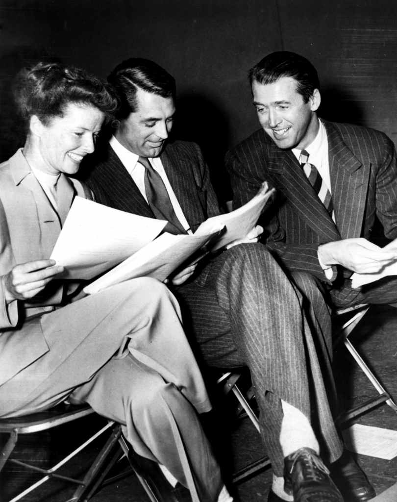 THE PHILADELPHIA STORY, Katharine Hepburn, Cary Grant, James Stewart
