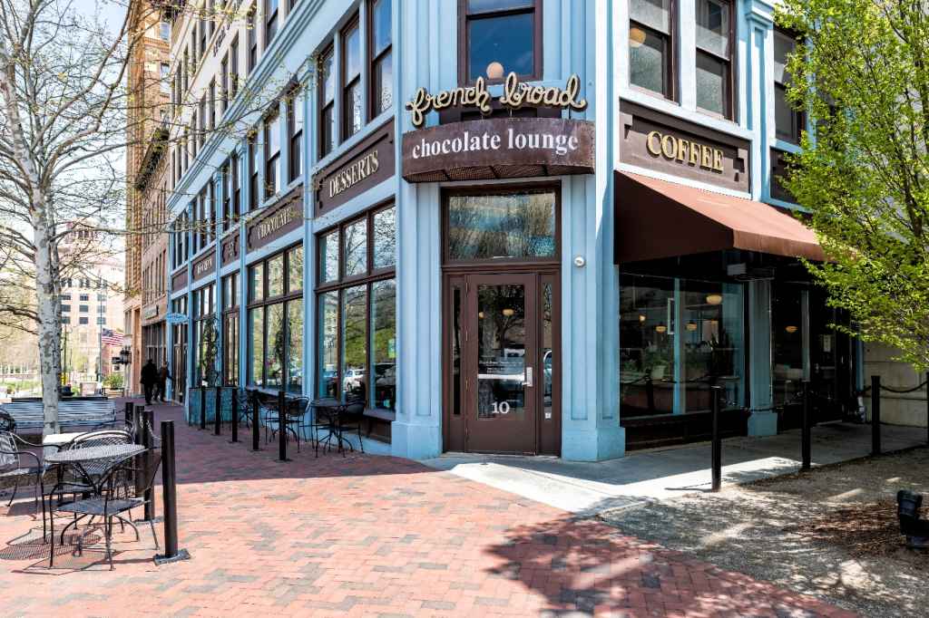 Chocolate lounge in Asheville