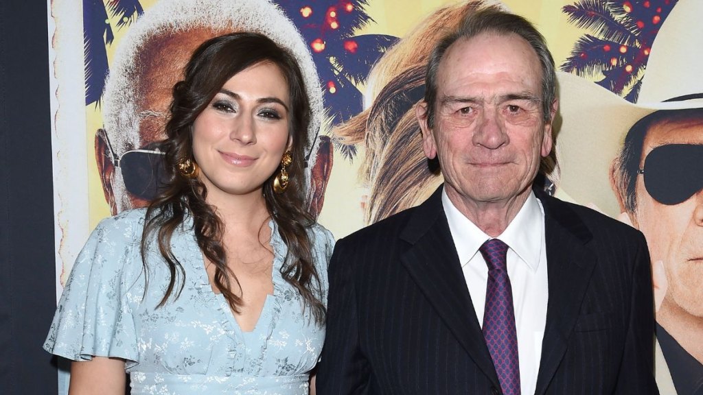 Tommy Lee Jones and Victoria Kafka Jones in 2017