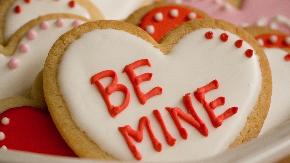 Heart shaped cookies