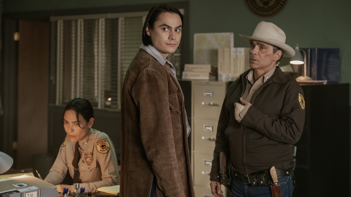 Jessica Matten, Kiowa Gordon, Zahn McClarnon, Dark Winds, 2023