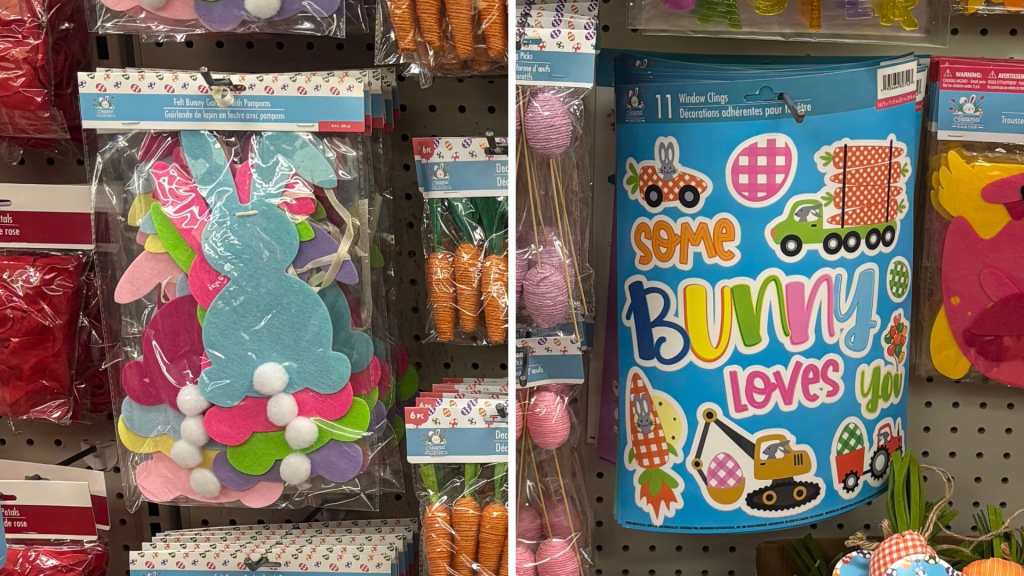 dollar tree easter decor