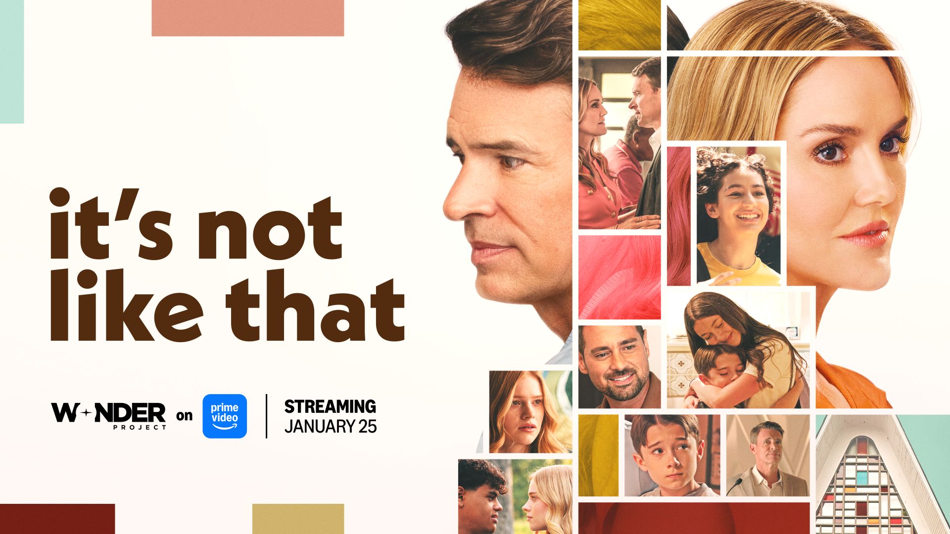 Scott Foley and Erinn Hayes in 'It's Not Like That'