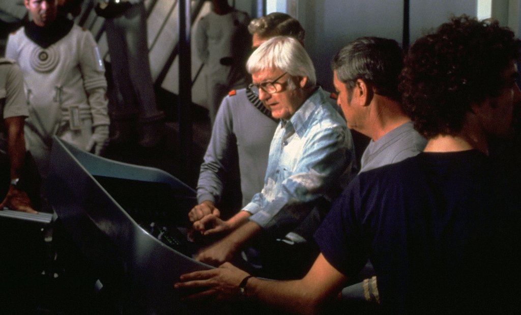 Robert Wise in the Enterprise's engineering section