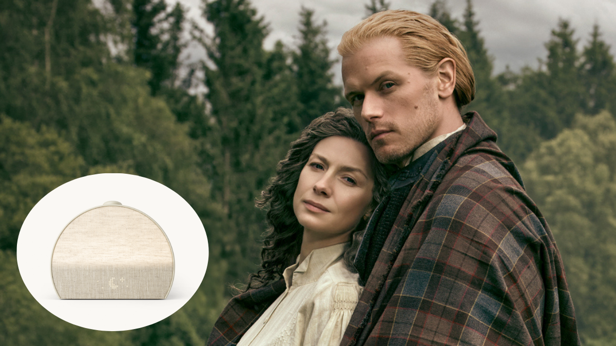 Caitriona Balfe and Sam Heughan, Outlander ; Hatch Restore 3