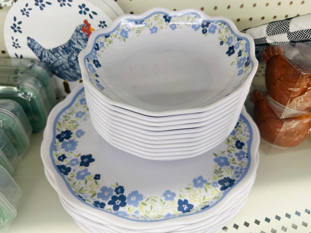 Melamine plates