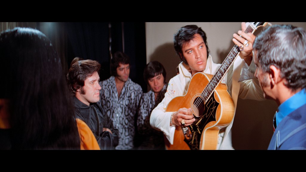 Elvis backstage in EPiC: Elvis Presley in Concert