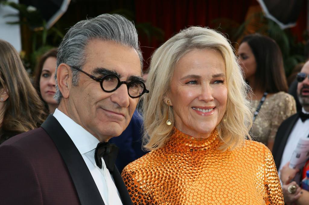Eugene Levy and Catherine O'Hara in 2020