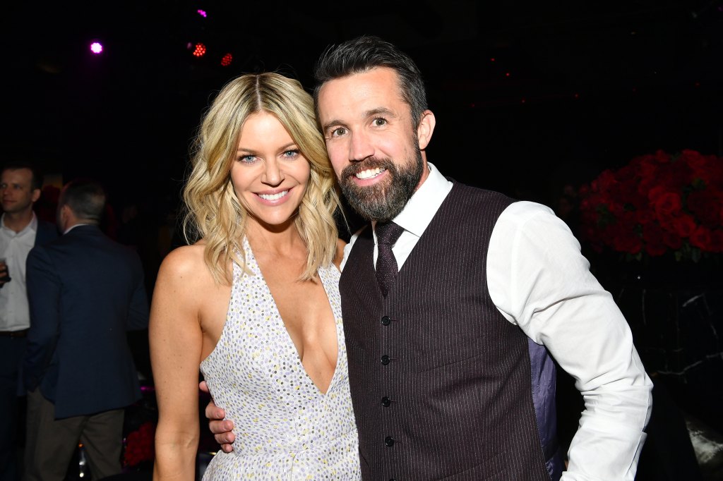 Kaitlin Olson and Rob McElhenney, 2020