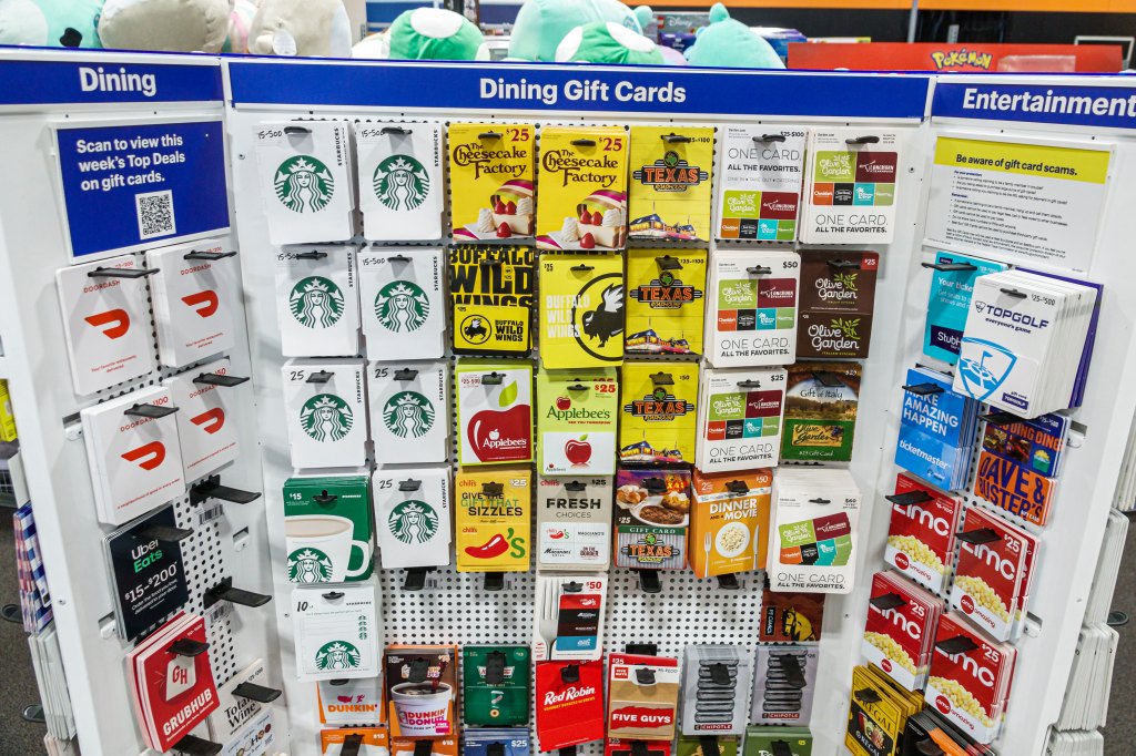 gift cards