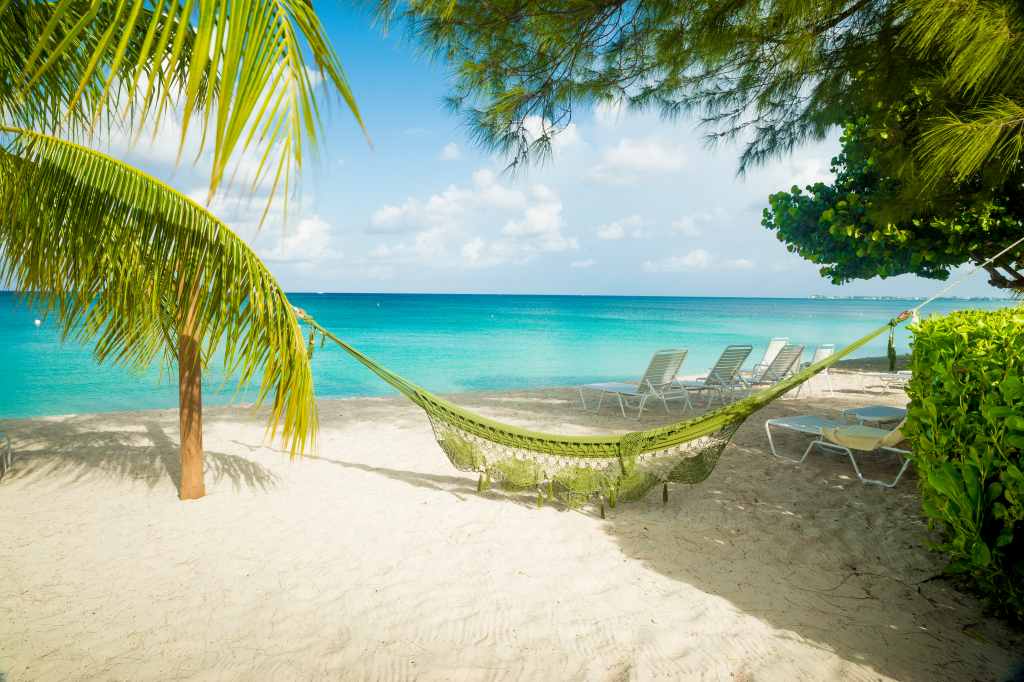 Hammock on a beach