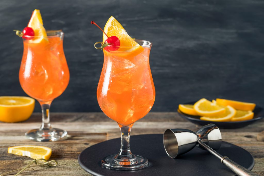 Hurricane cocktail