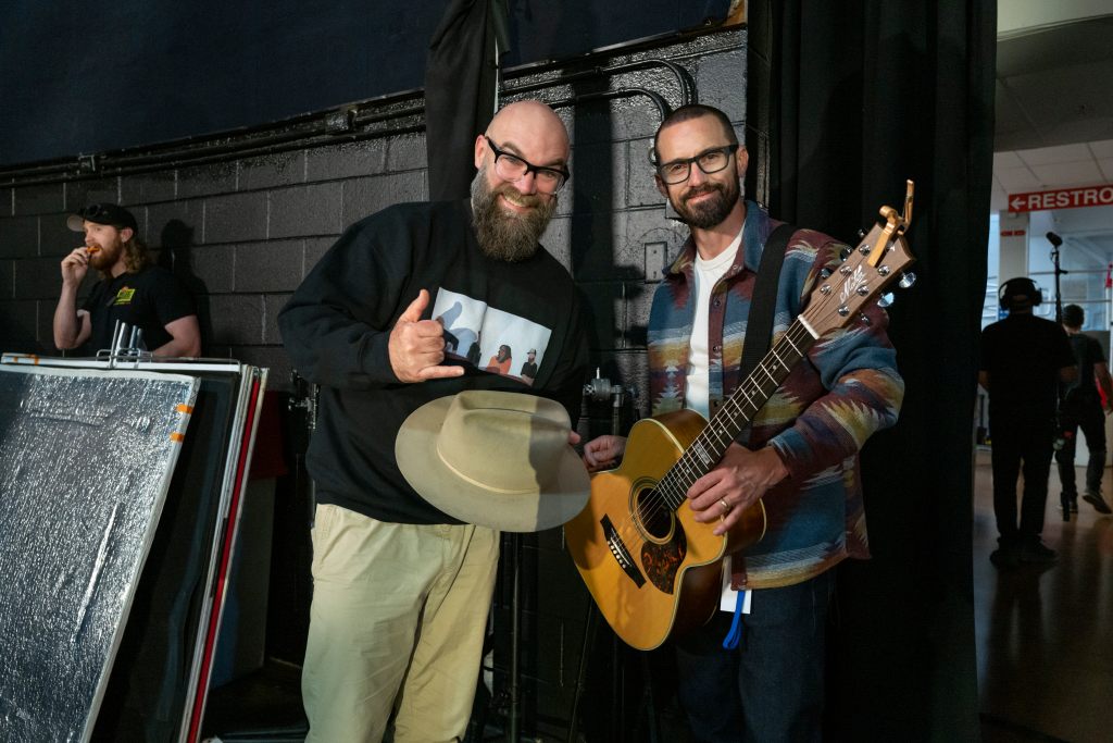 Tim Timmons and Milo Ventimiglia as “Tim,” in the faith and family film