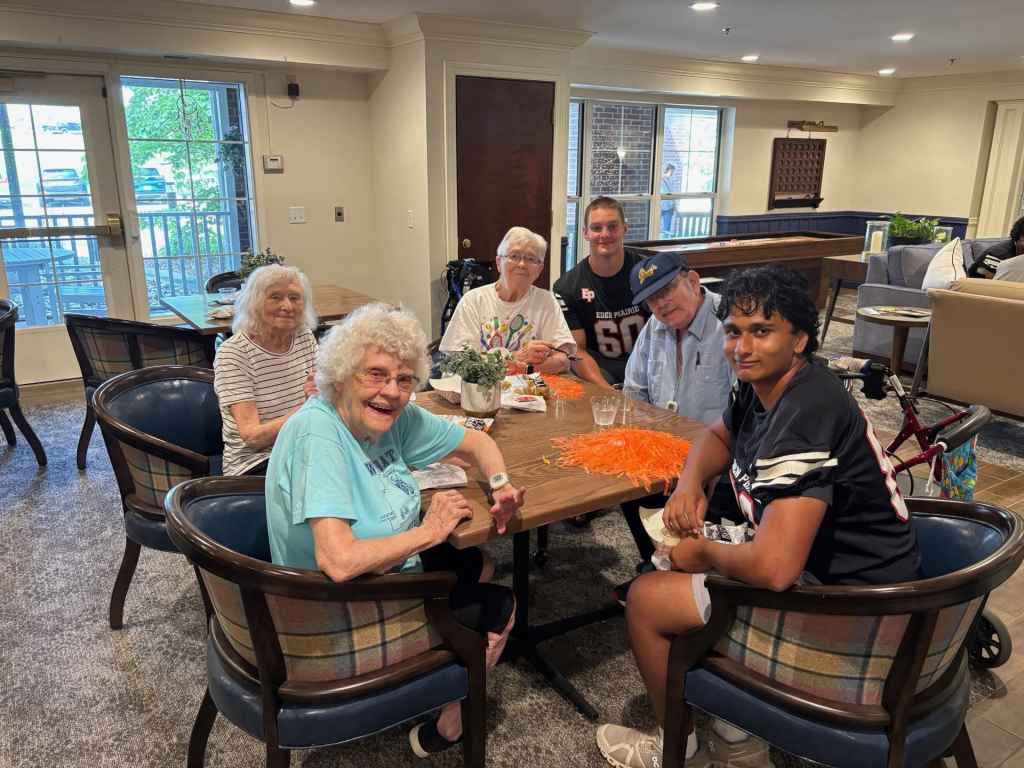 The generations bond more with each visit