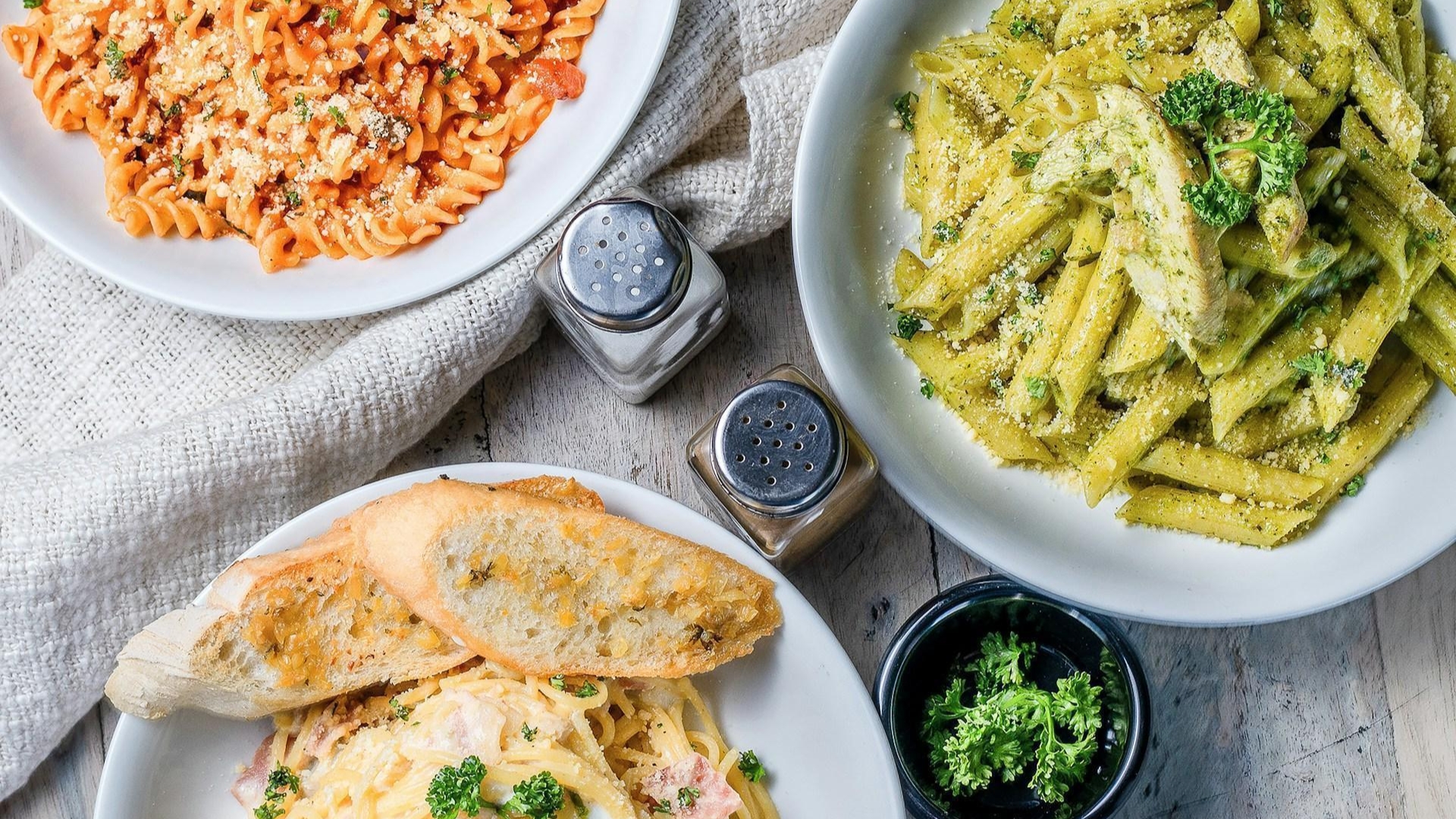 Janine Yorio mom and recipe blogger cooks a meal for her family