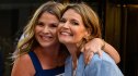 Jenna Bush Hager and Savannah Guthrie in 2020