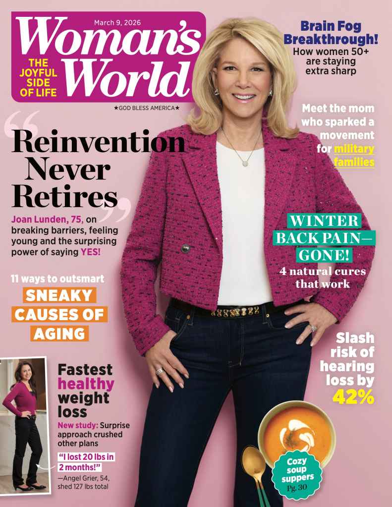 Joan Lunden woman's world cover