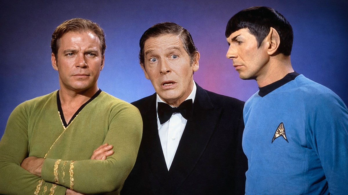 William Shatner, Milton Berle and Leonard Nimoy