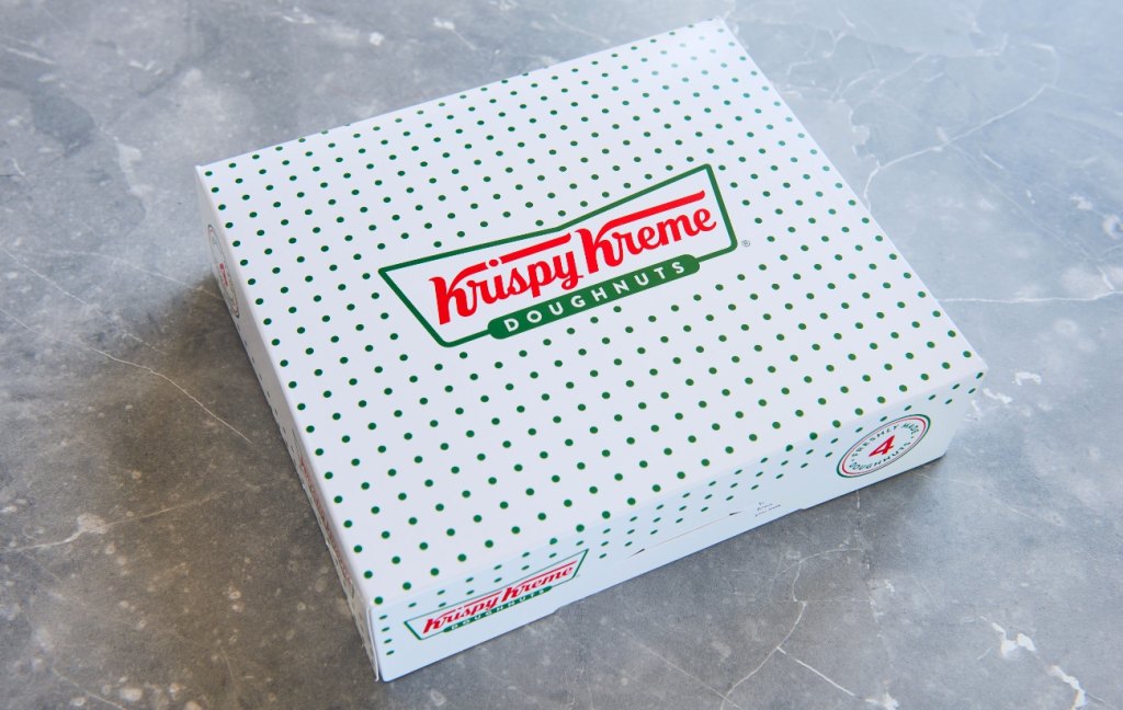 Krispy Kreme box