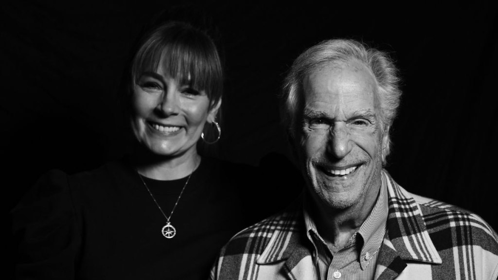 Liz Vaccariello and Henry Winkler in 2026