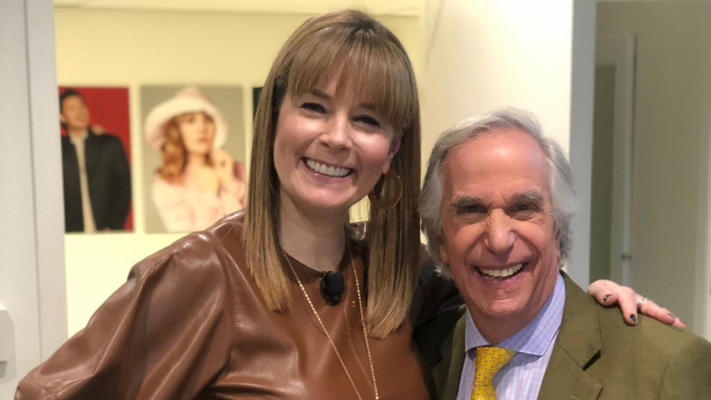 Liz Vaccariello and Henry Winkler