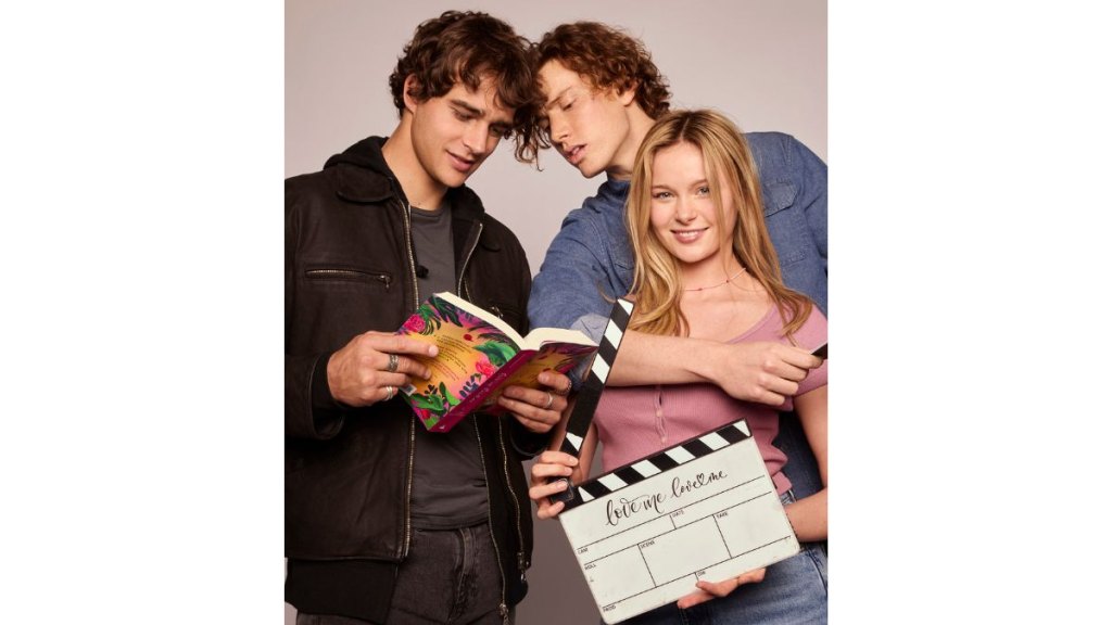 Love Me Love Me cast with book
