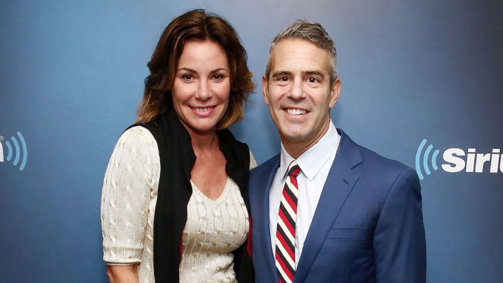 Luann de Lesseps and Andy Cohen in 2016