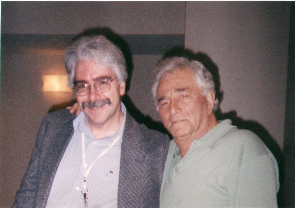 Mark Dawidziak and Peter Falk