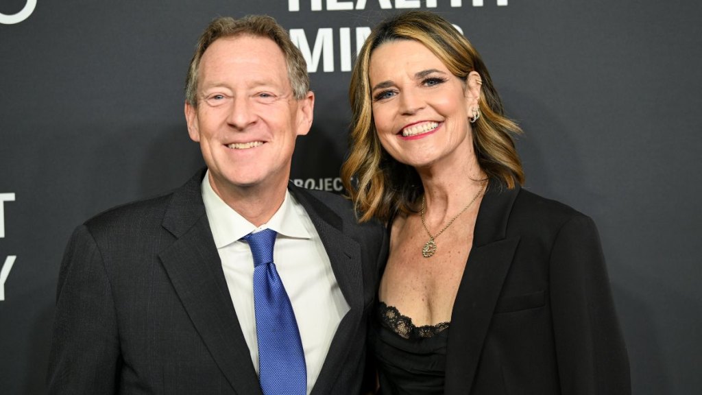 Michael Feldman and Savannah Guthrie in 2025