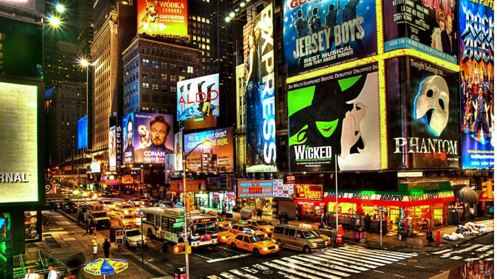 Precious broadway - stock photo