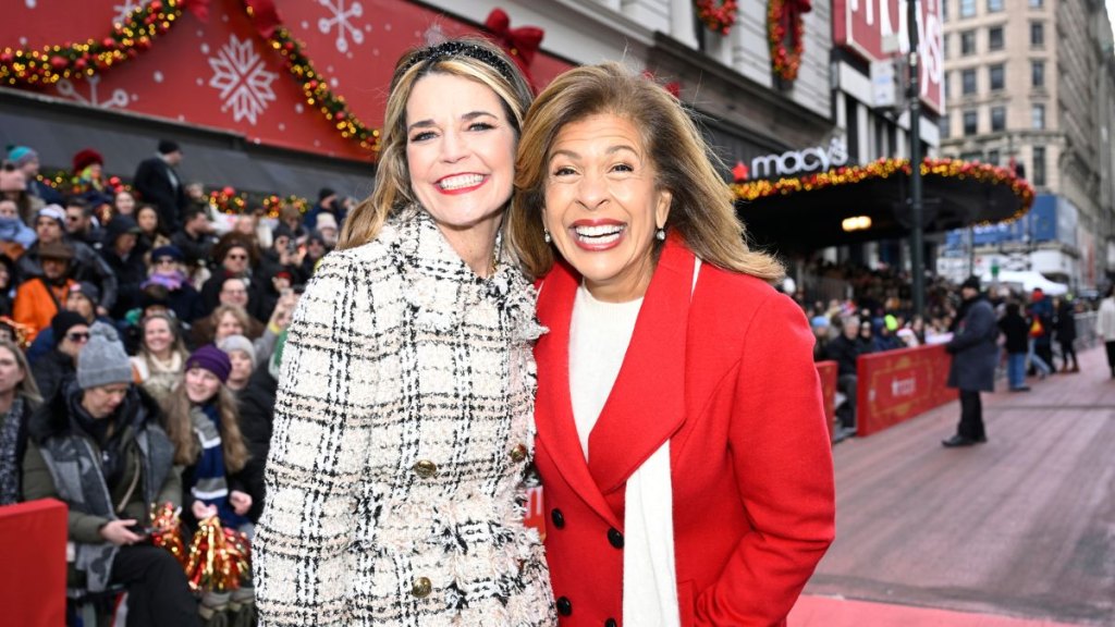 Savannah Guthrie and Hoda Kotb in 2025