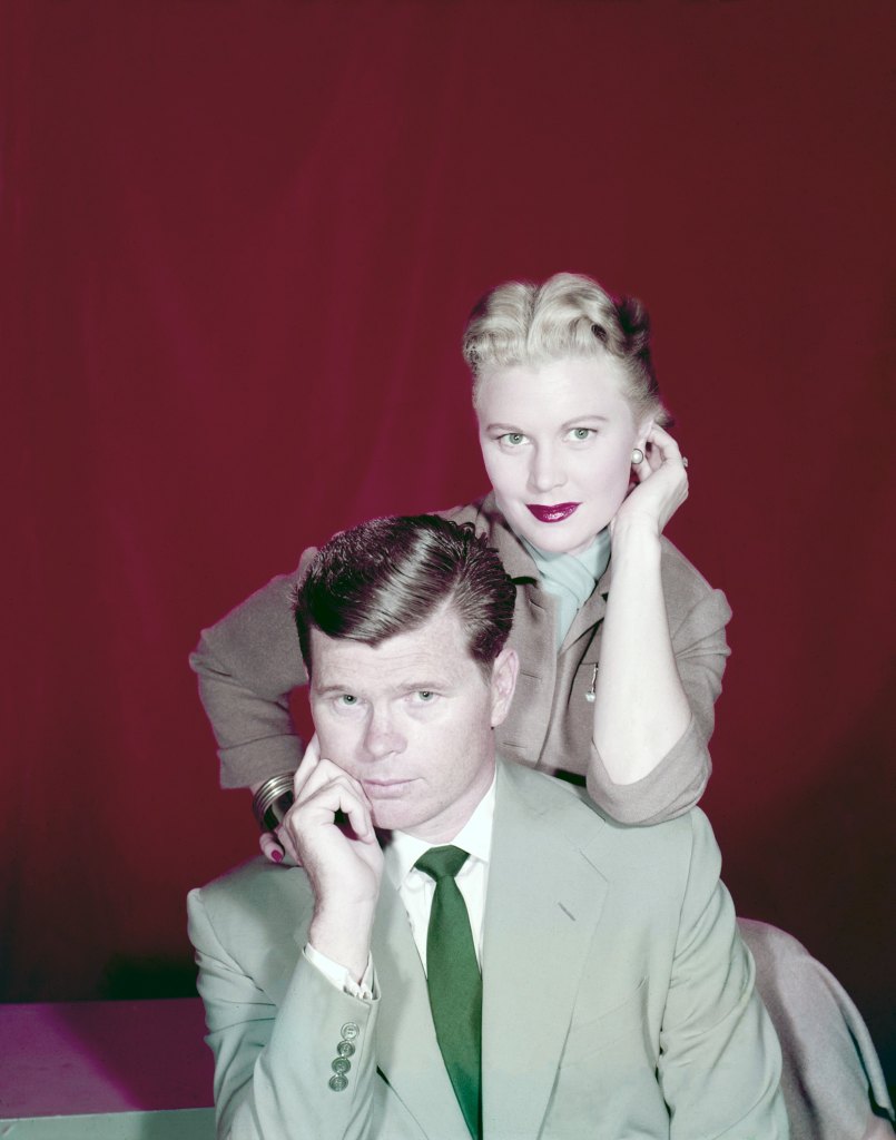 MY FAVORITE HUSBAND, from left: Barry Nelson, Joan Caulfield, 1953-55.
