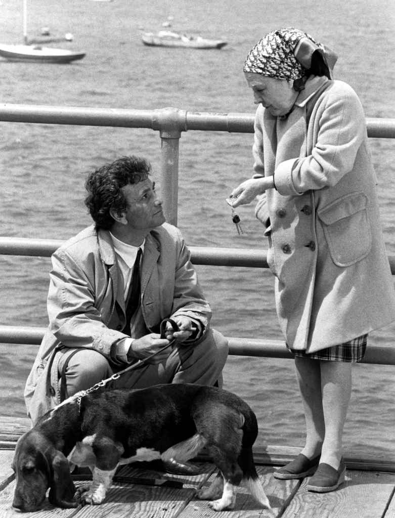 COLUMBO: TRY AND CATCH ME, Peter Falk, Ruth Gordon, Fang, 1977. 