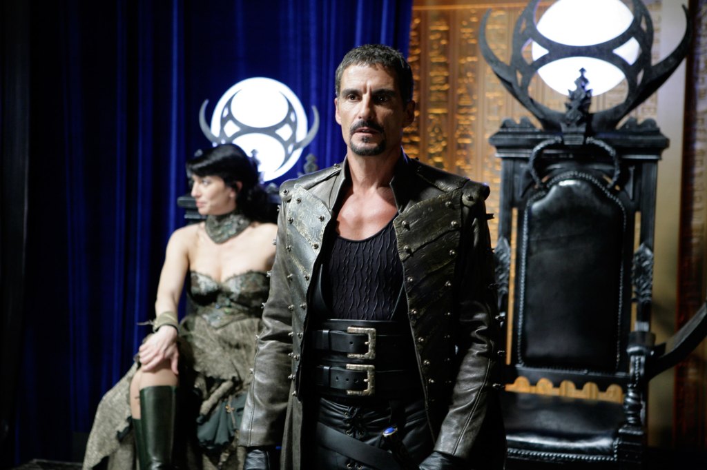 STARGATE: CONTINUUM, (from left): Claudia Black, Cliff Simon, 2008. 