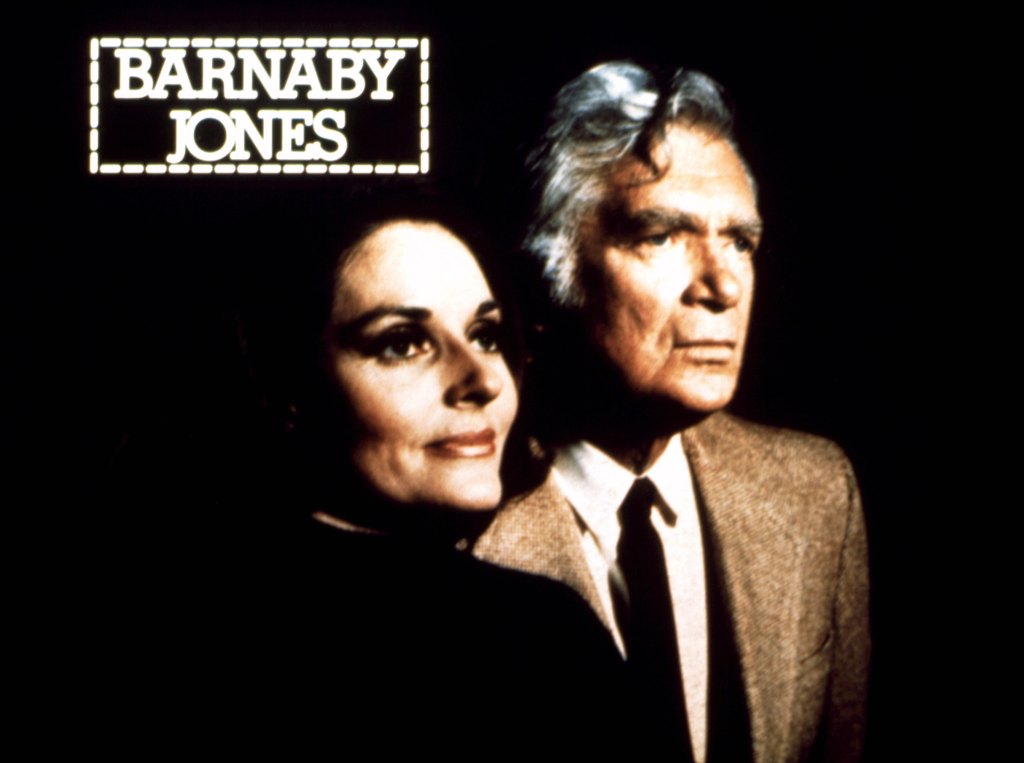 BARNABY JONES, Lee Meriwether, Buddy Ebsen, 1973-80